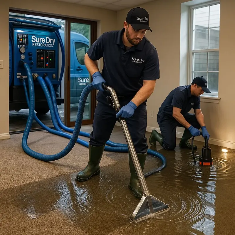 Water Extraction and Removal process in Rush County, KS